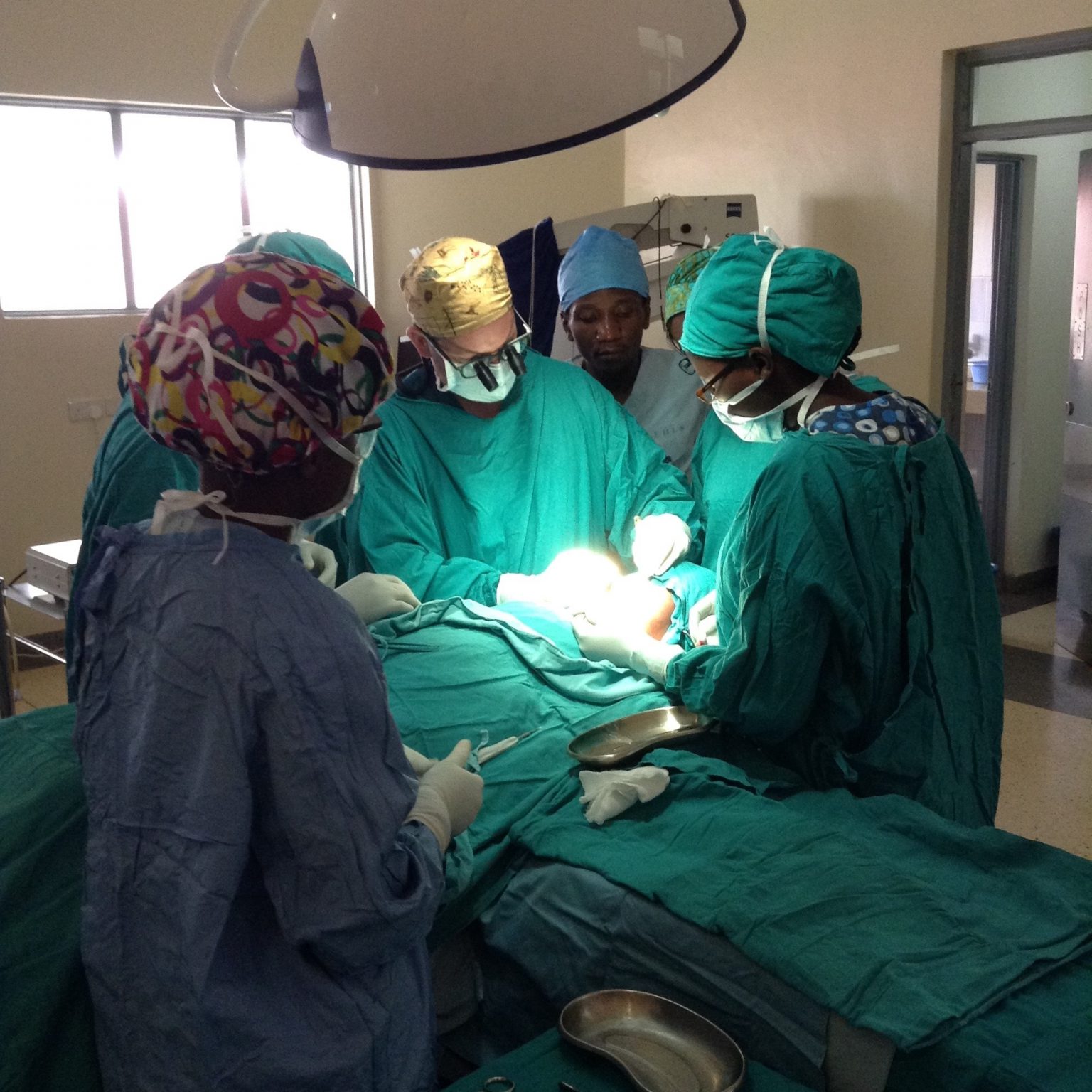 Uganda Visit Teaching and Operating!